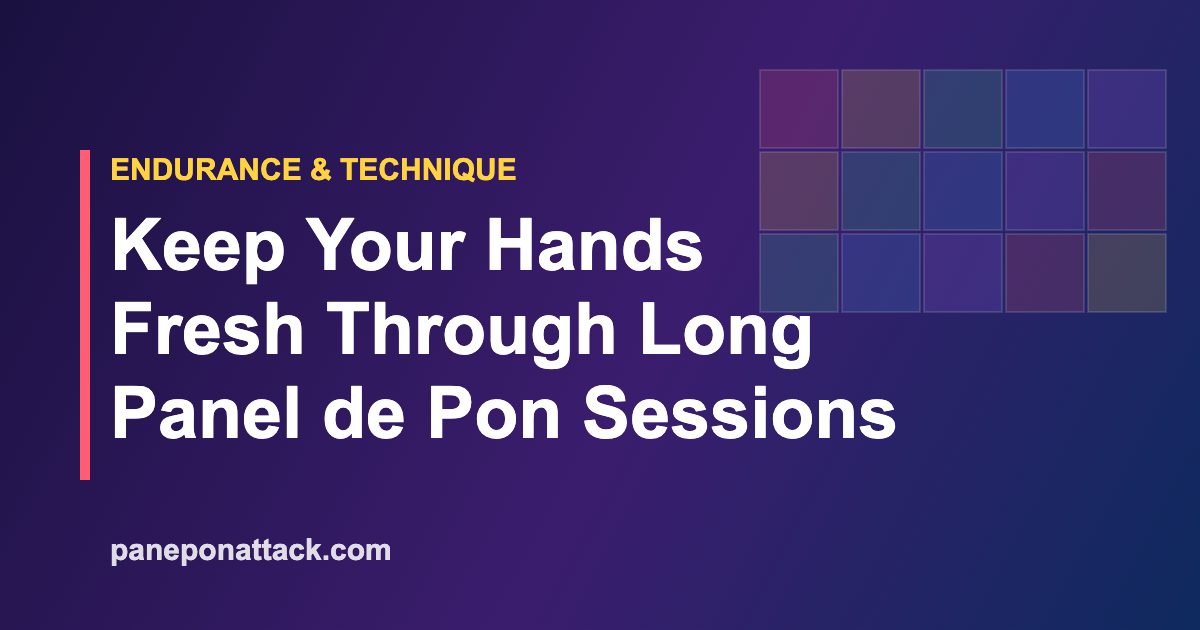 The Endurance Game: How to Keep Your Hands Fresh Through Long Panel de Pon Sessions